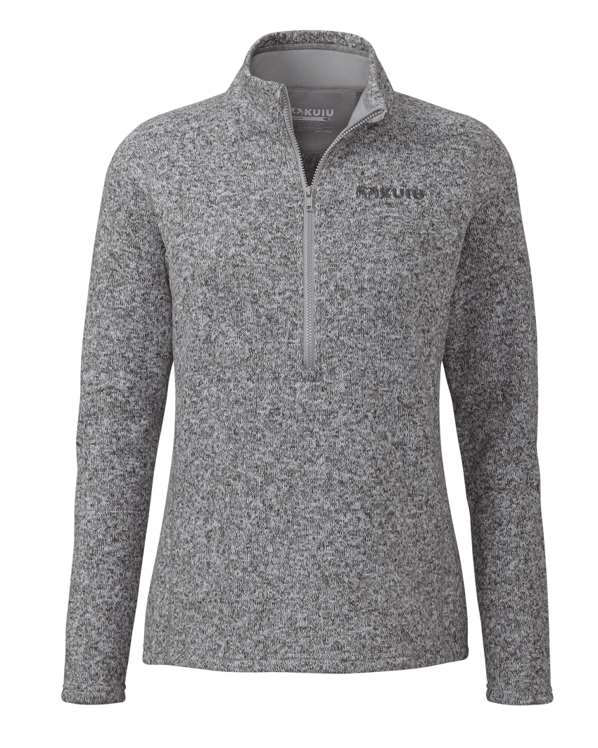 Women's Base Camp Pullover Sweater | Stone White Heather